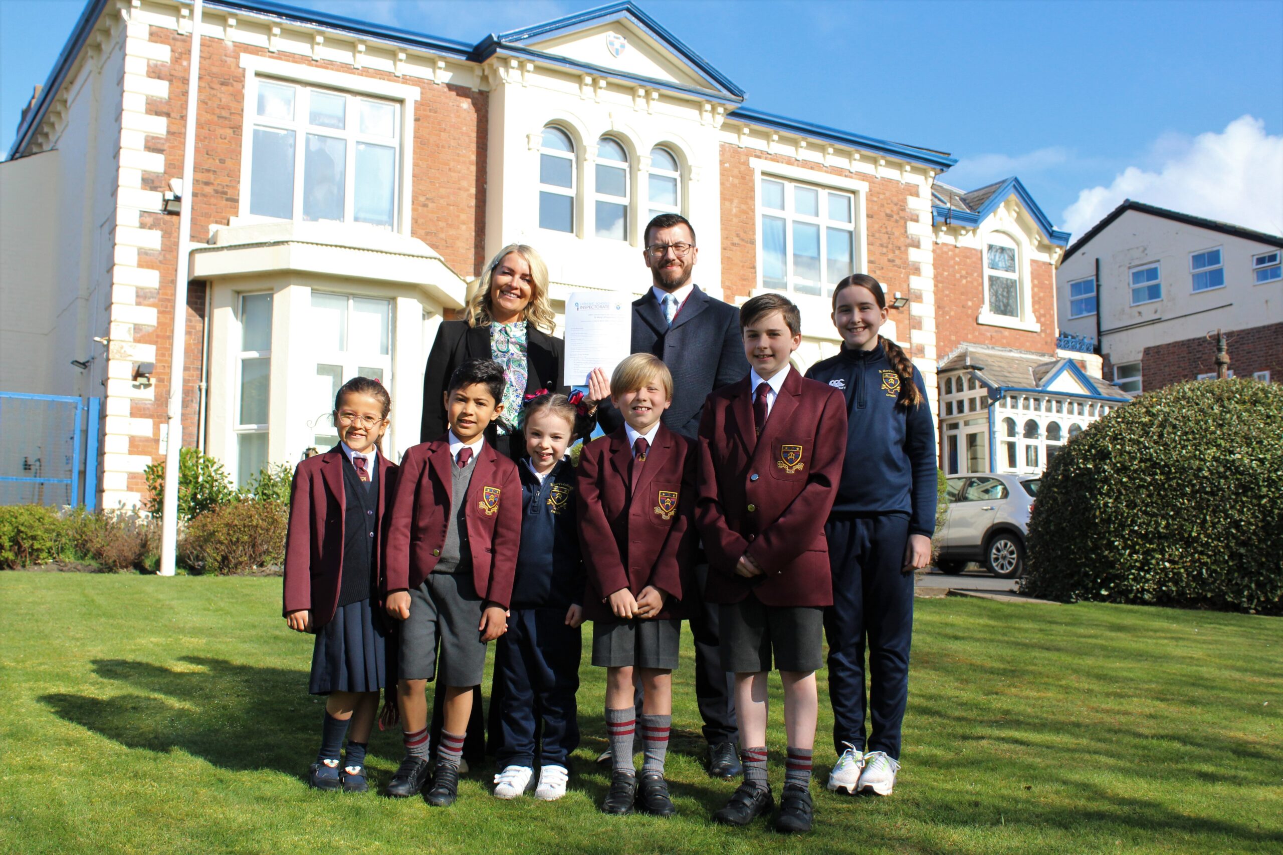 St. Mary's Prep rated 'Outstanding' in new Archdiocese inspection report