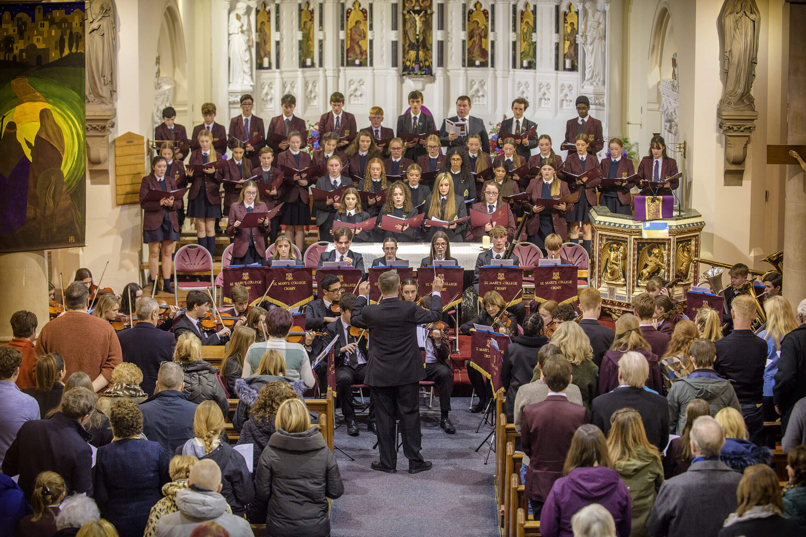 Carol concert heralds start of the festive season at St. Mary's College